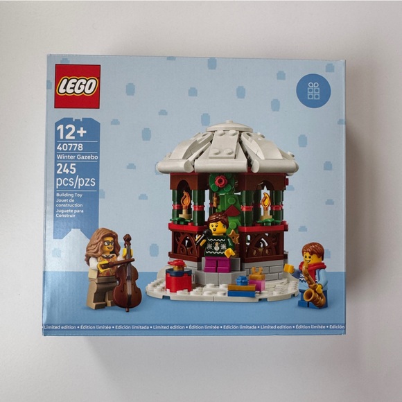 Lego Other - LEGO Winter Gazebo 245pcs Limited Edition 40778